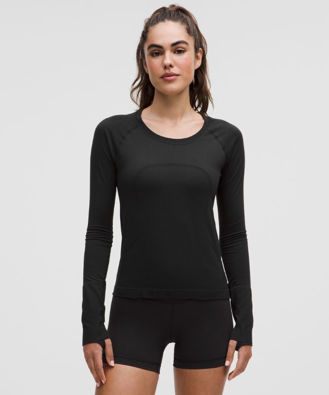 Haut manches longues Swiftly Tech 2.0 *Longueur taille - Black/Black