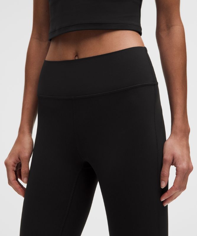 Vêtement Pantalon Groove évasé taille haute en Nulu *Court